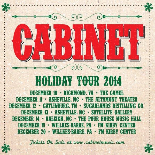 Tour Dates | Cabinet Extends Holiday Run