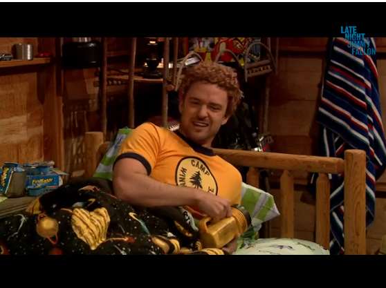DVR Rewind | JT And Fallon Go Back To Camp | Elvis Costello And The Roots