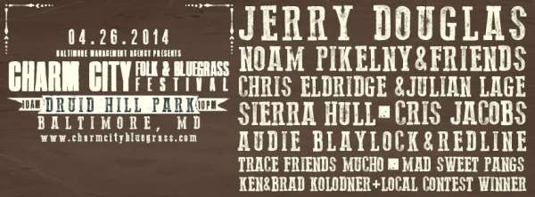 Charm City Folk And Bluegrass Festival Lineup Revealed