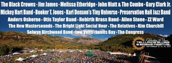 Couch Tour Alert | Telluride Blues And Brews Festival