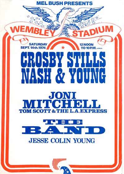 Sunday Cinema | Crosby Stills Nash And Young In London 1974