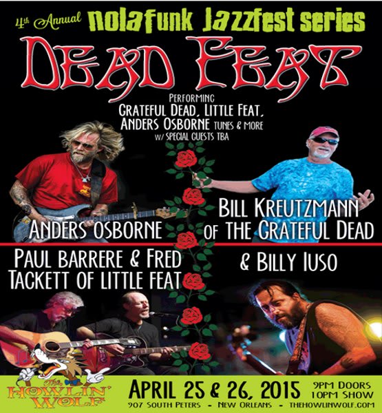 Nolafunk Jazzfest Series Announces Two Dead Feat Shows