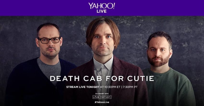 Couch Tour Alert | Free Death Cab For Cutie Webcast