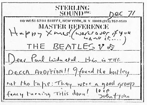 Flashback | John And Yoko's 1971 Holiday Gift For The McCartneys
