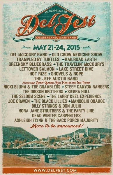 DelFest Announces Initial 2015 Lineup