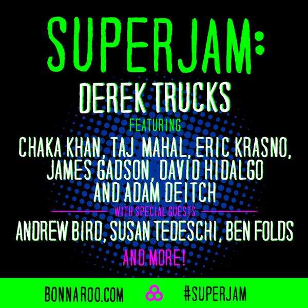 Bonnaroo Announces Derek Trucks SuperJam