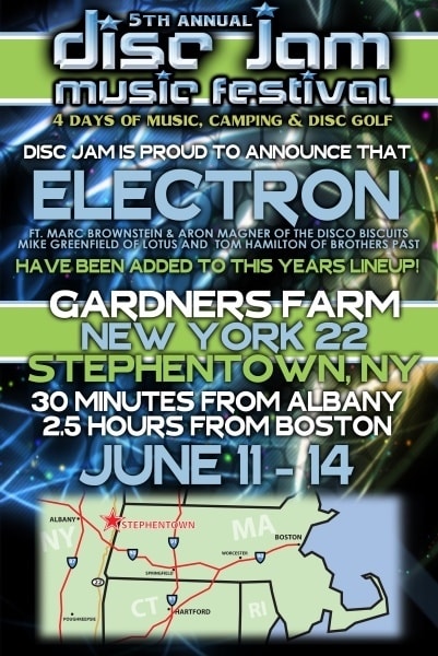 Disc Jam Announces New Location & Electron Addition