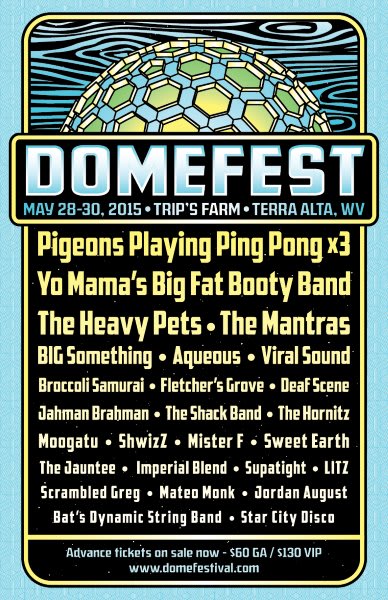 Domefest 2015 Finalizes Lineup