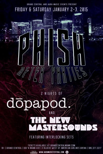 Dopapod & New Mastersounds To Team Up In Miami