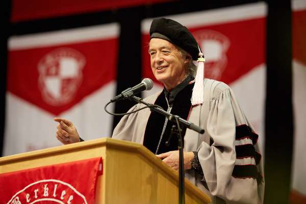 Dr. Jimmy Page | Berklee Honoree Working Into Playing Shape