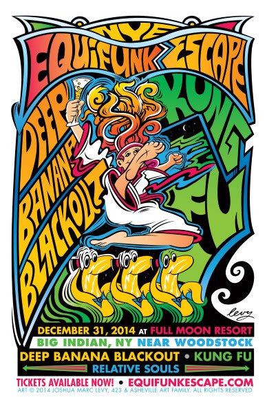 Kung Fu & Deep Banana Blackout New Years Retreat