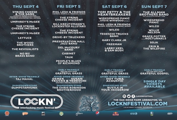 Couch Tour Alert | Lockn Festival Webcast
