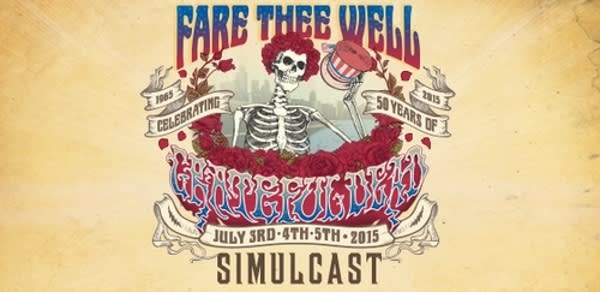 Fare Thee Well Grateful Dead 50 Viewing Options Grow