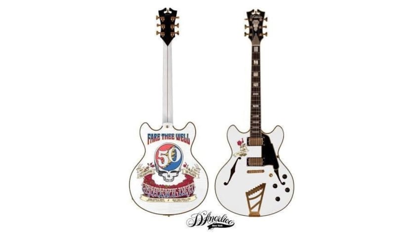 HeadCount Details Fare Thee Well Signed Guitar Auction