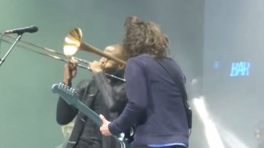 Trombone Shorty Jams With Foo Fighters At Voodoo In New Orleans