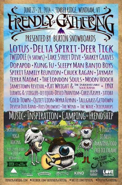 The Frendly Gathering 2014 Lineup Revealed