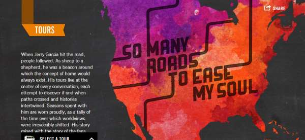 New And Innovative Jerry Garcia Website Launched