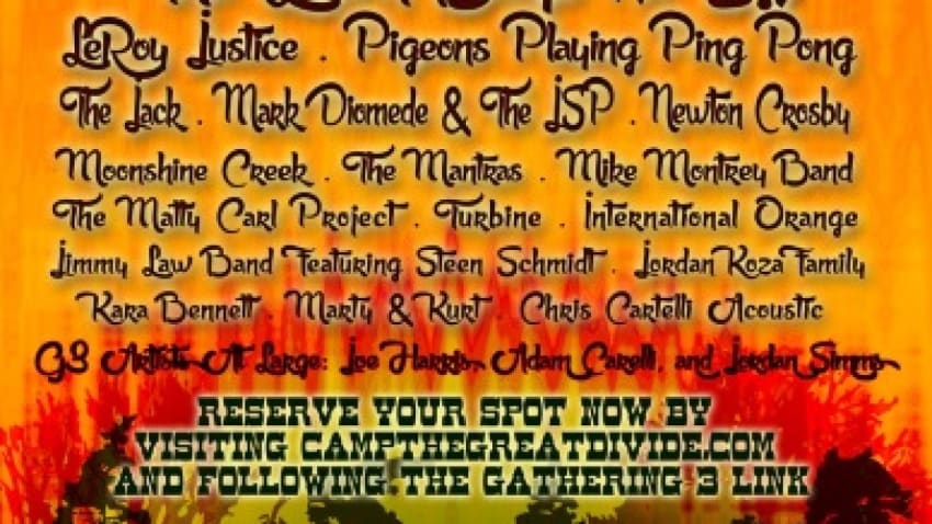 Gathering 3 At The Great Divide Lineup Finalized