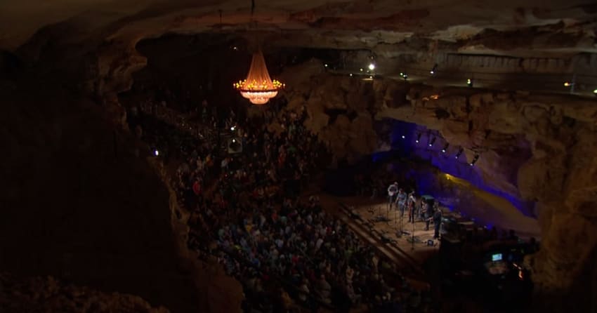 Video | Greensky Bluegrass Performs 333 Feet Underground