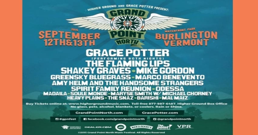 Grace Potter Announces Grand Point North 2015 Lineup