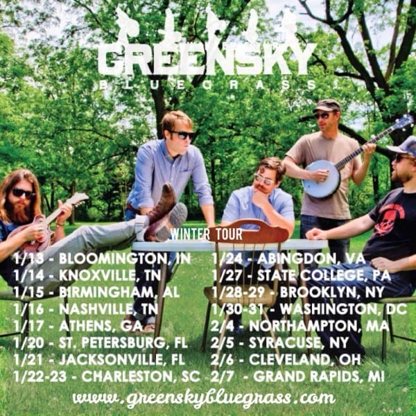 Tour Dates | Greensky Bluegrass Winter Tour 2015