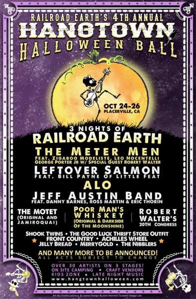 Railroad Earth | Hangtown Halloween Ball Lineup