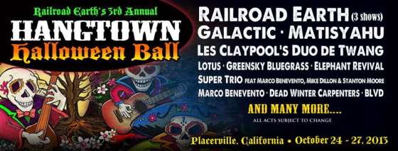 Railroad Earth Festival News | Horn-O-Plenty And Hangtown