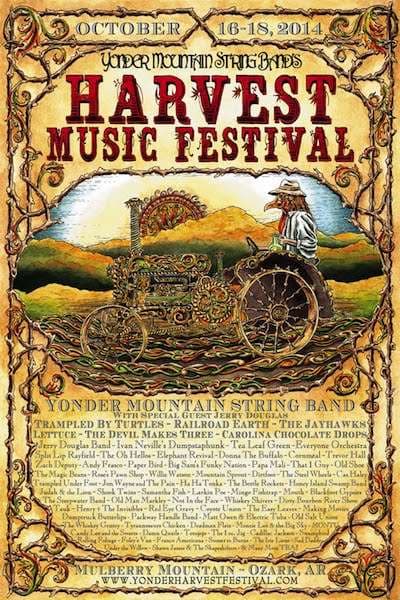Yonder Announces Harvest Music Festival Lineup