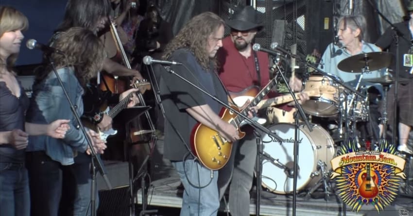 Throwback Thursday | Levon Helm & Warren Haynes At Mountain Jam