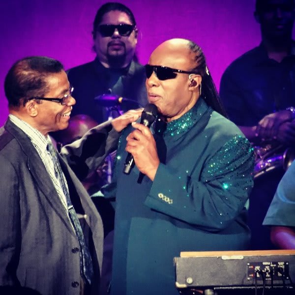 Stevie Wonder Welcomes Herbie Hancock & Chick Corea In Denver