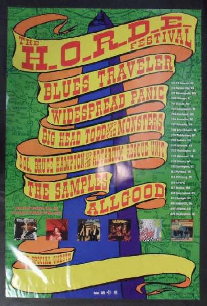 h.o.r.d.e. tour 1992 lineup