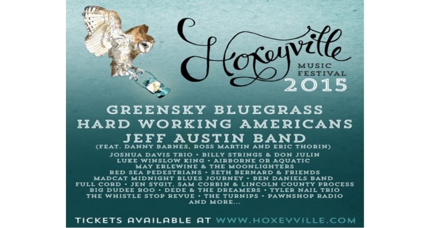 Hoxeyville Music Festival 2015 Lineup Announcement