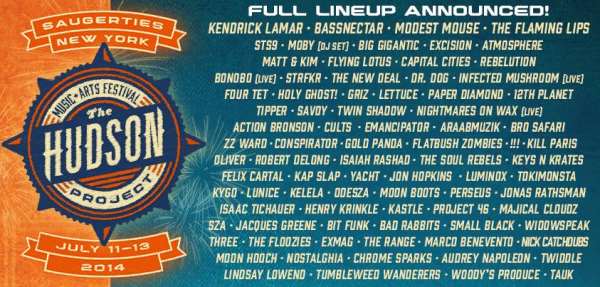 The Hudson Project Reveals Full Lineup