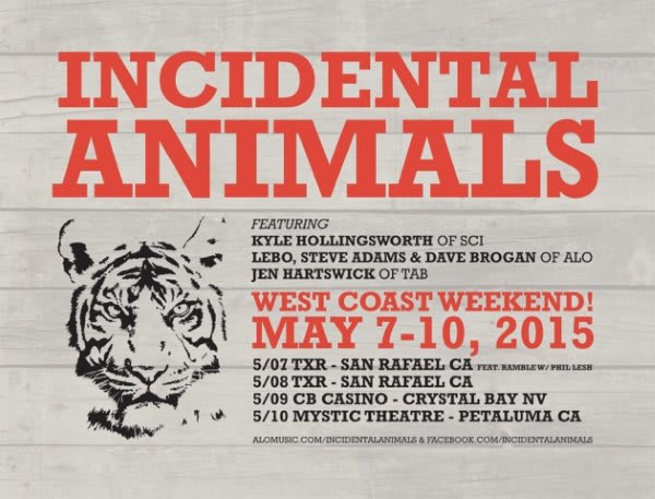 Tour Dates | The Return Of Incidental Animals