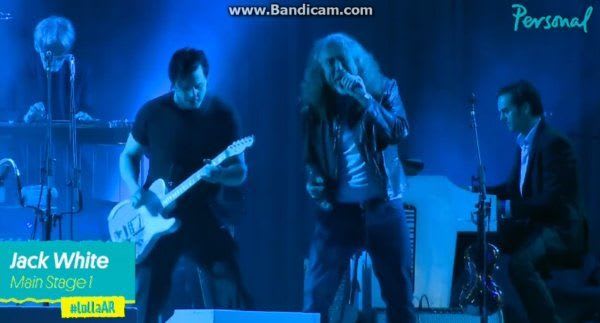 Robert Plant Guests With Jack White In Argentina
