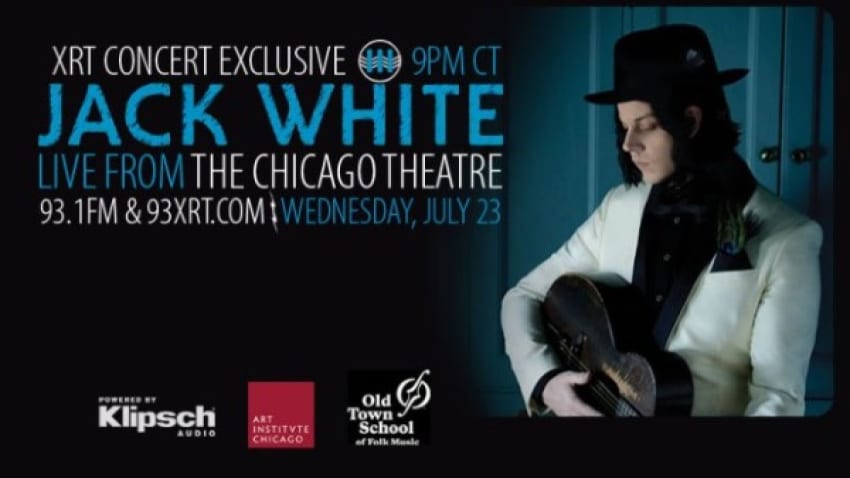 Couch Tour Alert | XRT To Broadcast Jack White In Chicago