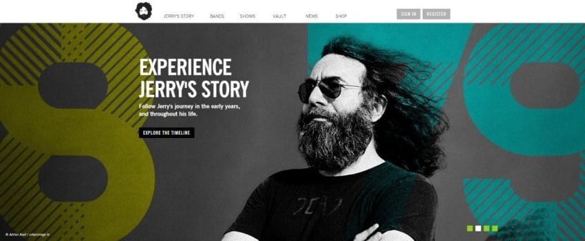 Interview | Team Behind Webby Nominated Jerry Garcia Website