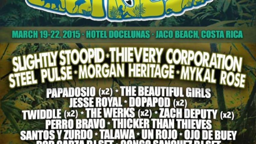 Jungle Jam 2015 Lineup Announcement