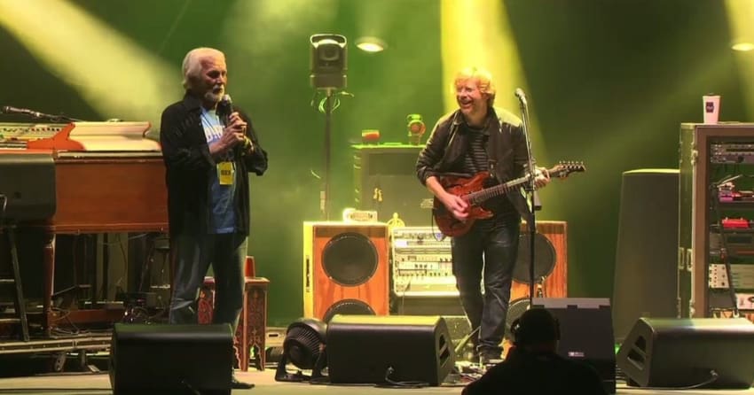 Kenny Rogers Discusses Singing With Phish At Bonnaroo