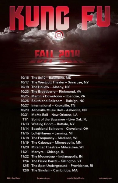Tour Dates | Kung Fu Fall Tour