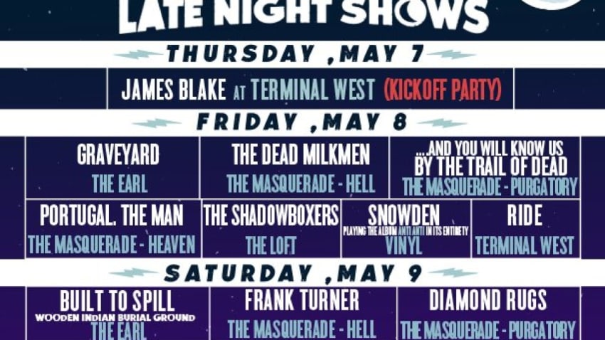 Shaky Knees Festival Announces Late Nights