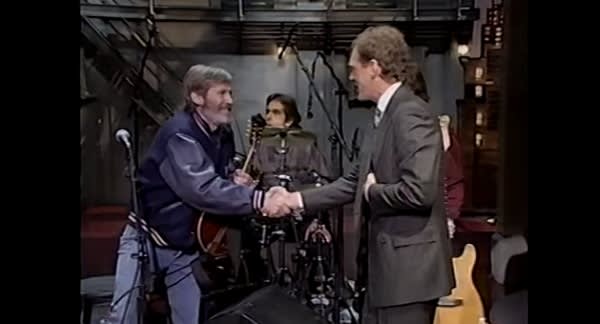 Letterman Music Files | Levon Helm & The Band On The Late Show