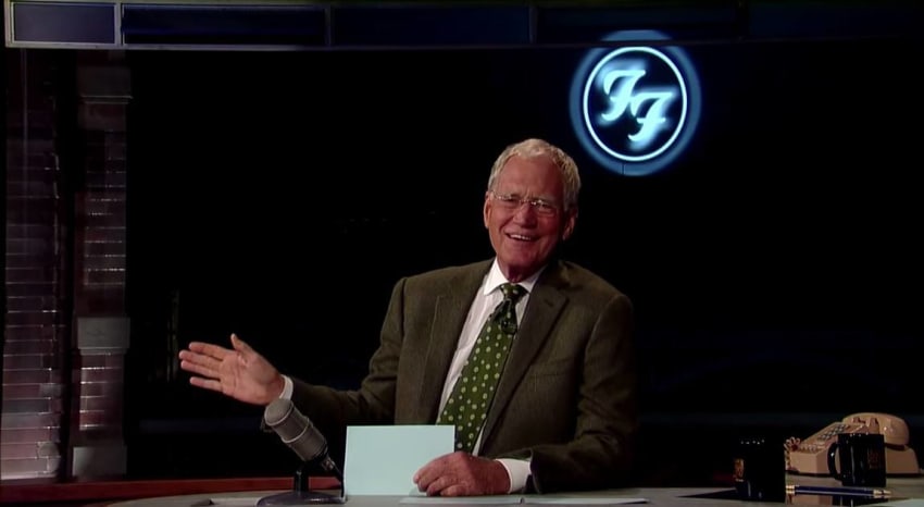 Foo Fighters Tapped For Letterman Late Show Finale