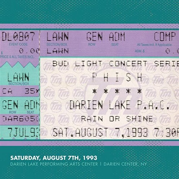 New LivePhish Archival Release | Darien Lake 1993