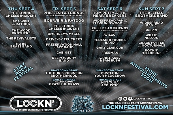 Lockn' To Host Only Furthur Performance Of Summer