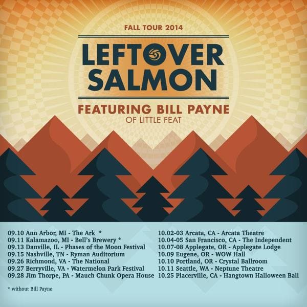 Tour Dates | Leftover Salmon Fall Tour 2014