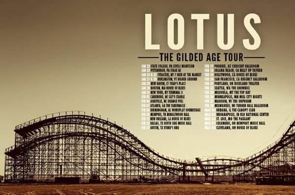 Tour Dates | Lotus Announces 32 Shows In 23 States