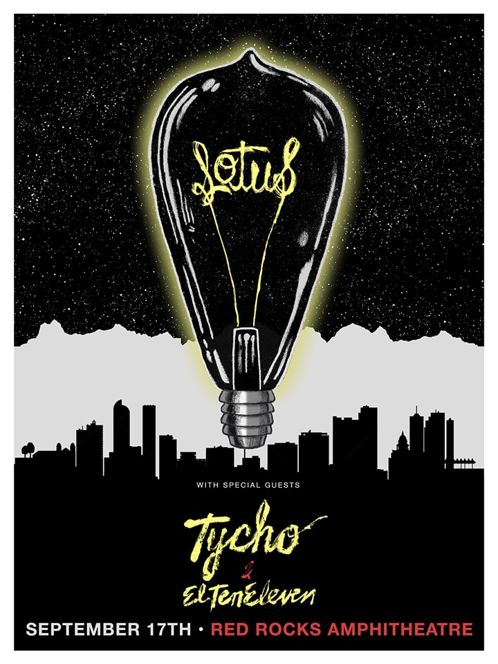 Lotus Announces Red Rocks Show