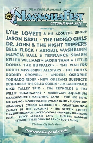 Magnolia Fest Additions | Wailers