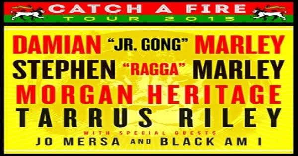 Tour Dates | Marley Brothers Catch A Fire Tour